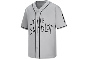AIMHUO The Sandlot Benny Jersey Men's #30#5#11 Benny The Jet Rodriguez Movie Baseball Jersey Stitched S-3XL
