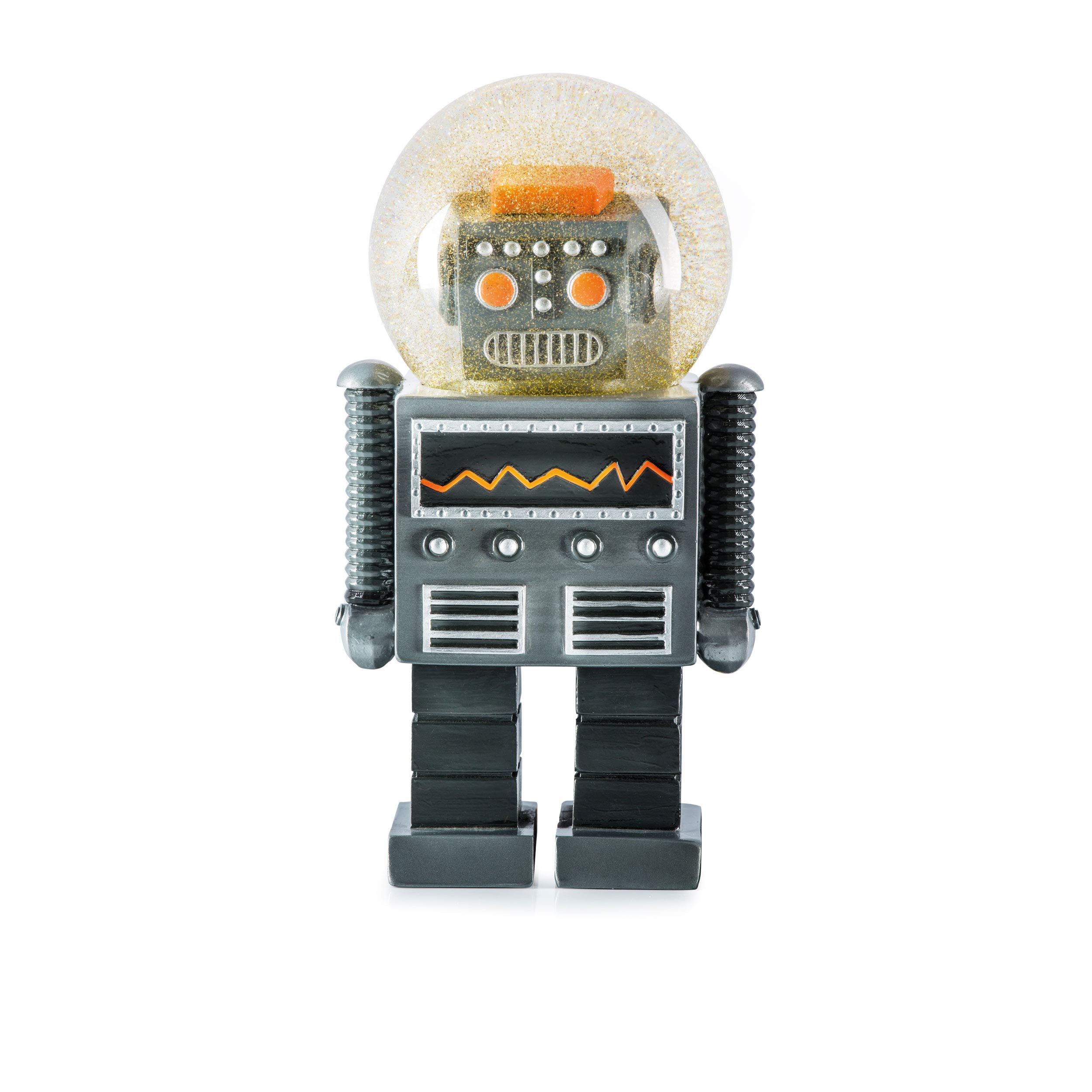 DONKEY Summerglobe The Giant Robot 330452 Snow Globe Glitter Glass Polyresin Water Size: Approx. 22 x 8.5 x 7.5 cm