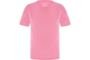 isnowood Boys' Rash Guard Short Sleeve, UPF 50+ UV Sun Protection Swim Shirt, Youth Kids Water Shirts for Surf Beach Fishing