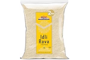 Rani Idly Rava (Parboiled Cream of Rice) 2lbs (32oz) 2 Pound ~ All Natural | Vegan | Gluten Friendly | Non-GMO | Indian Origi