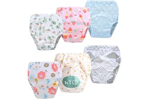 JACKLOVEBRIEFS 6 Pack Potty Training Pants for Boys Girls, Learning Designs Training Underwear Pants(2-3T)