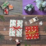 POPOYU 15mm Red Ribbon Gift Wrapping 23M Polyester Double Sided Satin view 7
