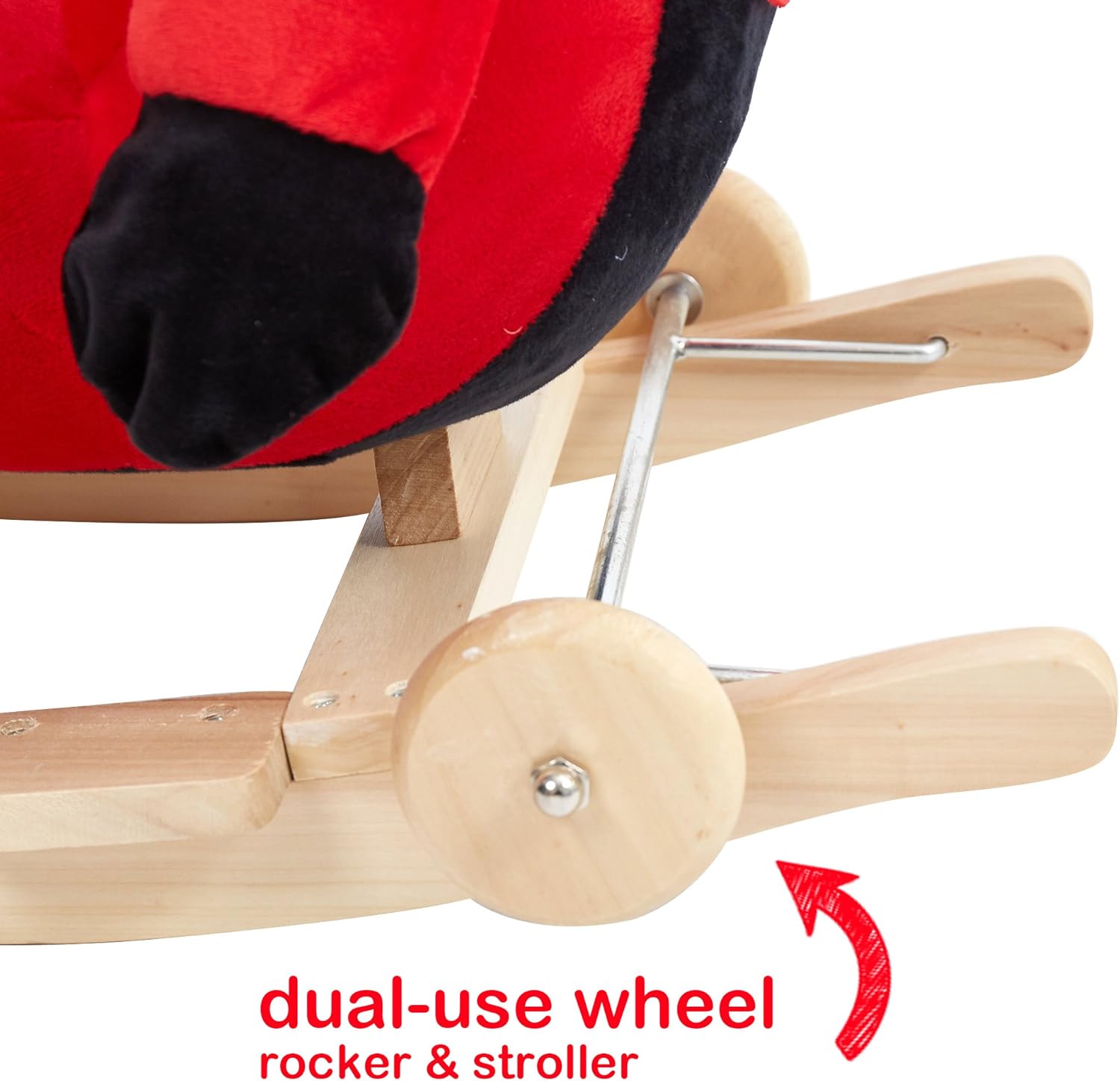 ladybug rocking horse