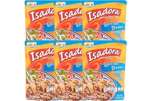 Isadora Refried Beans 15.2oz Pouch (Original Refried Beans, 6 Pack)
