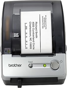Brother P Touch Ql 500 Manual Cut Pc Label Printing System Amazon