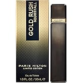Paris Hilton Gold Rush Nightfall Eau de Toilette Cologne for Men, 1.0 Fl Oz