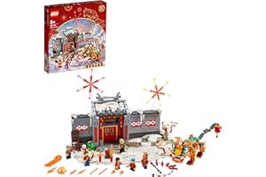 LEGO Story of Nian 80106 Building Kit; Collectible, Educational, Lunar New Year Gift Toy for Kids, New 2021 (1,067 Pieces)
