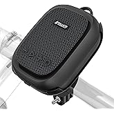 Inwa Portable Bluetooth Speaker for Bike, IP67 Waterproof Wireless Traveling Bicycle Speakers, TWS Mini Outdoor Speaker, Built in Mic for Bicycle Riding, Showering, Hiking, Pool, Beach, Golfing(Black)