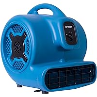 Blower Fan XPower Centrifugal Air Mover, Carpet Dryer, Floor Fan