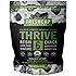 THRIVE 6 Powerful Mushroom Extract Powder - USDA Organic - Lions Mane, Reishi, Cordyceps, Chaga, Turkey Tail, Maitake -60g- Supplement - Add to Coffee/Tea/Smoothies– Real Fruiting Body–No Fillers