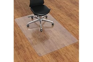 Amyracel Chair Mat for Hardwood Floor, 35” x 55” Computer Desk Chair Mat for Hard Floors, Easy Glide Office Floor Mat for Hardwood Floors