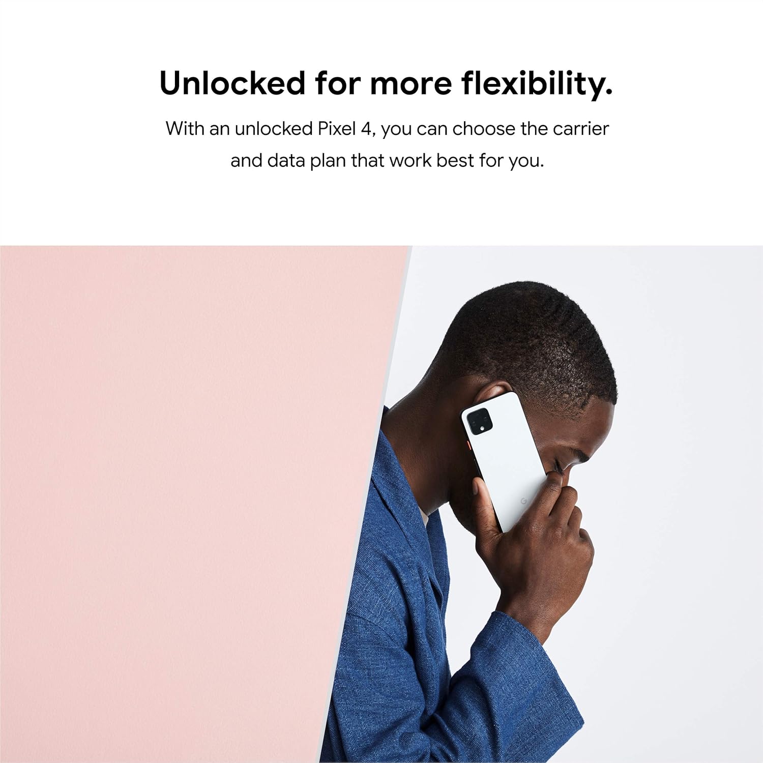 Pixel 4 - Clearly White - 64GB - Unlocked