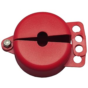 ZING 7103 RecycLockout Gate Valve Lockout, 1 Inch - 2.25 Inch, Recycled Plastic