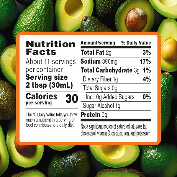 SKINNYGIRL SUGAR FREE GLUTEN FREE AVOCADO OIL SALAD DRESSING, CREAMY CAESAR, 11.5 OUNCE