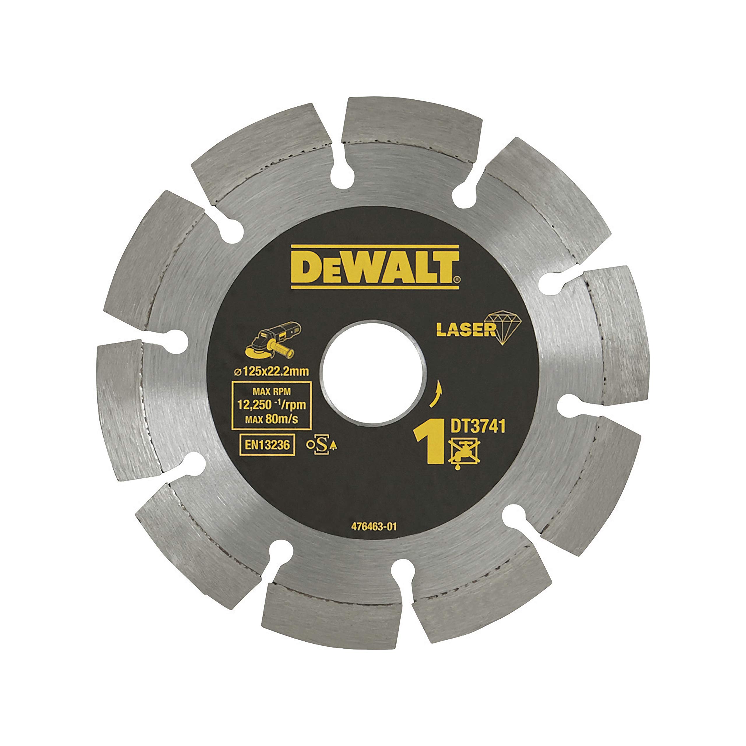 Dewalt DT3741-XJ DT3741-XJ-Disco de Diamante 125x22.2mm