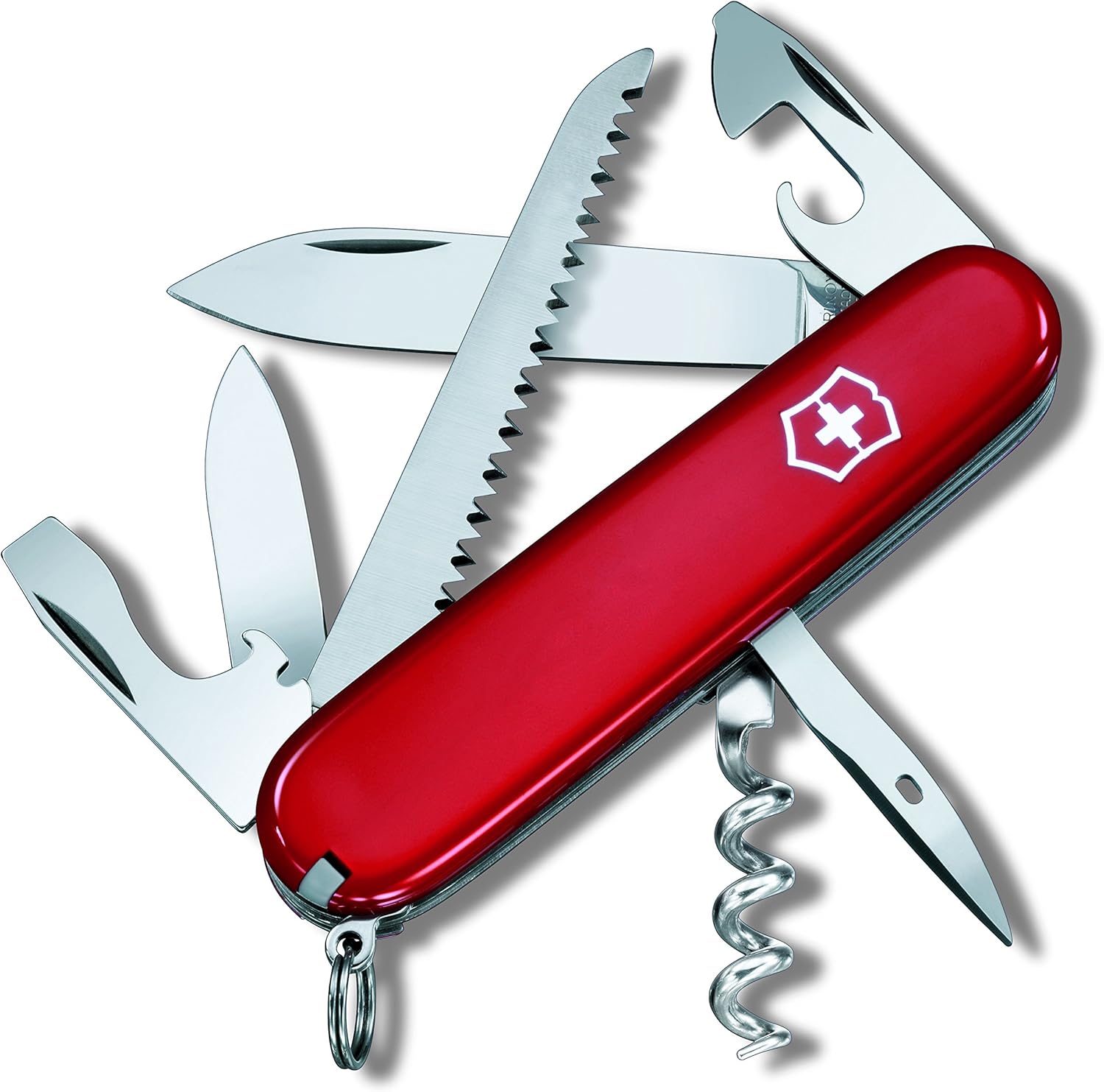 Victorinox Unisex's Camper Pocket Knife, Red/Silver, Small Amazon.co