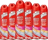 Mr Sheen Multi Surface Polish Spray Magnolia & Cherry Blossom 250ml Pack of 6
