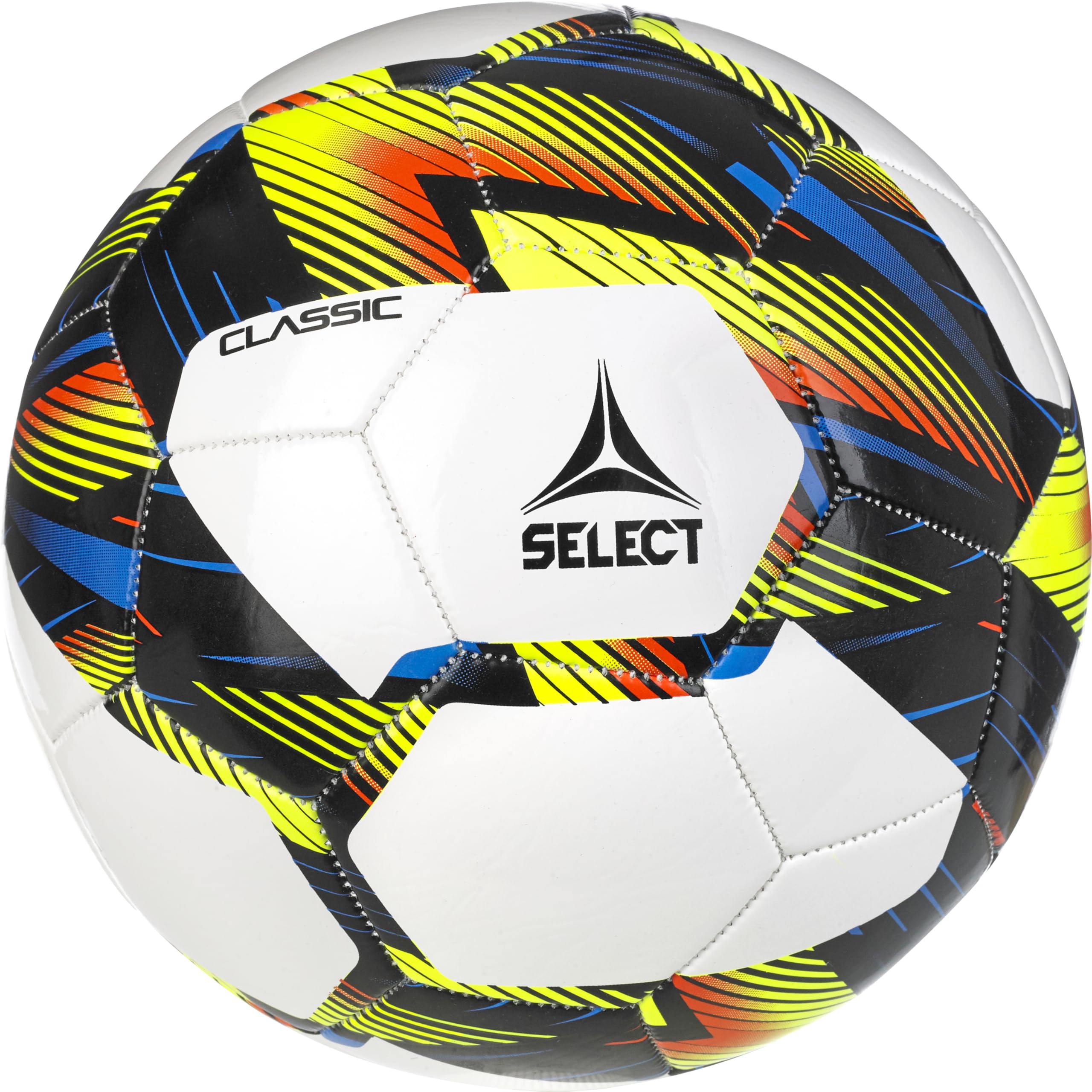 SELECT Classic Soccer Ball, White V24, Size 3