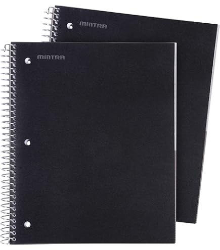Amazon.com : Mintra Office Durable Spiral Notebooks, 5