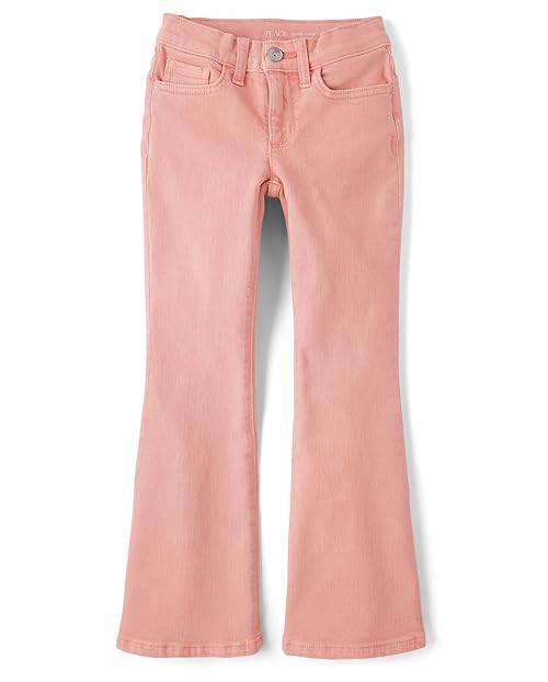 The Children's Place,Girls,Flare Jeans,Pink Kiss High Rise,4