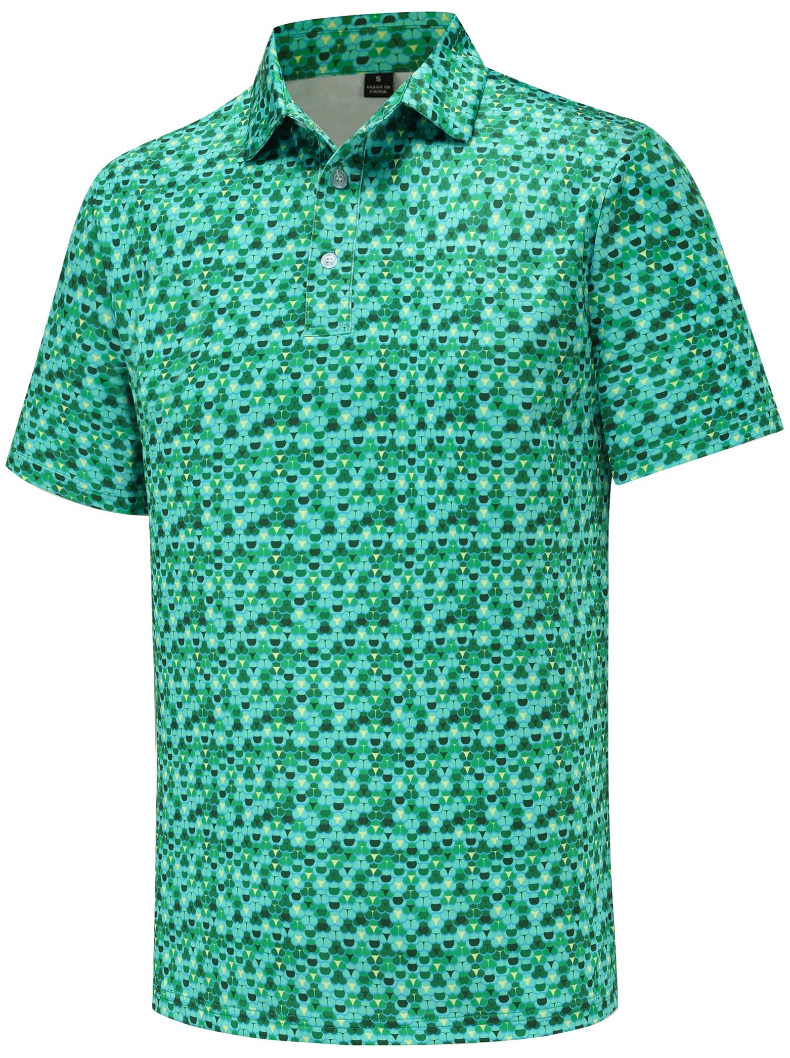 Men's Funny Golf Polo Shirts Short Sleeve