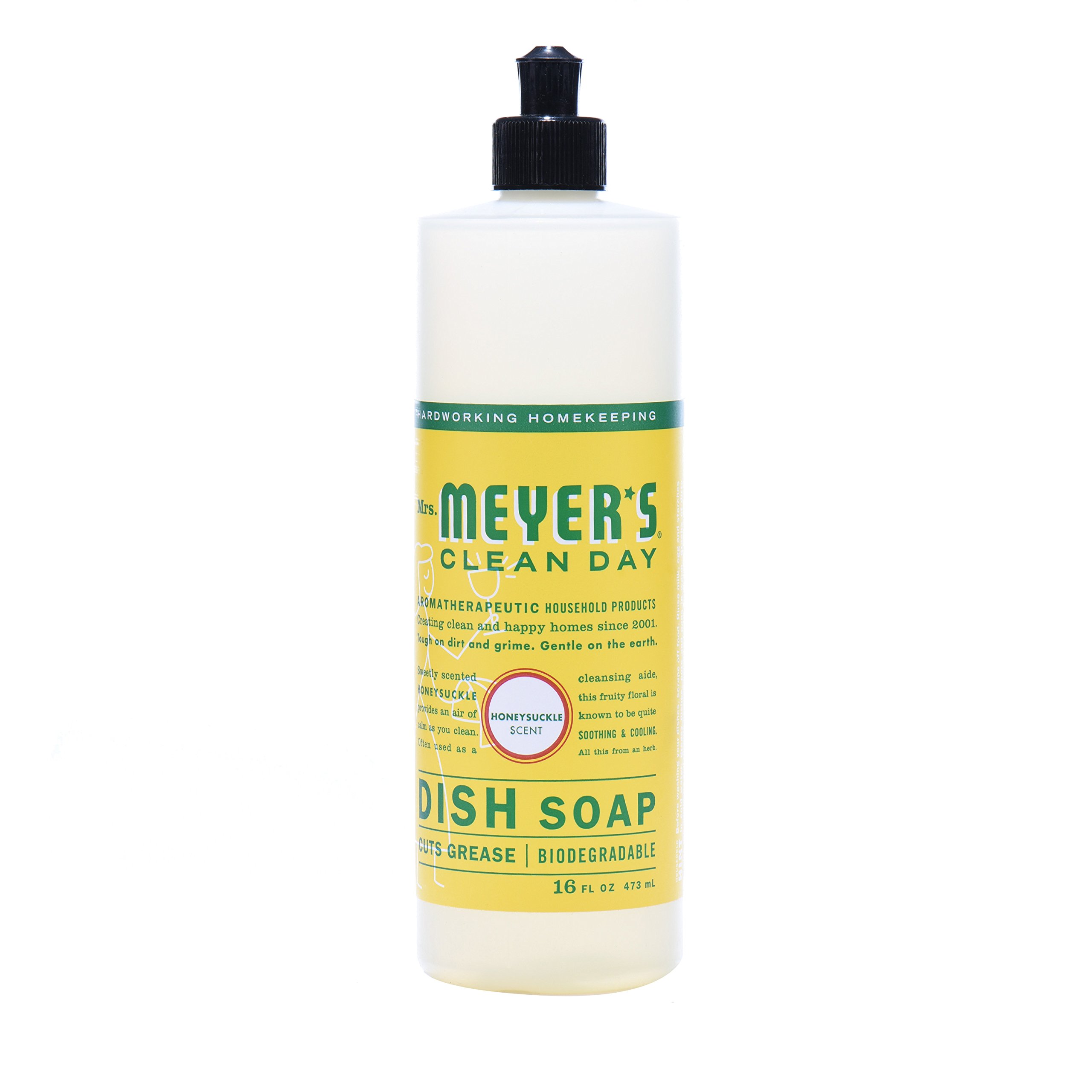 Mrs. Meyer's Clean Day Dish Soap, Honeysuckle, 16 fl oz, 3 ct eBay