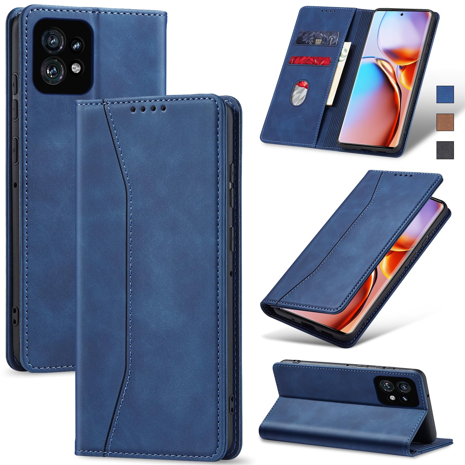 Jasonyu Flip Wallet Case for Motorola