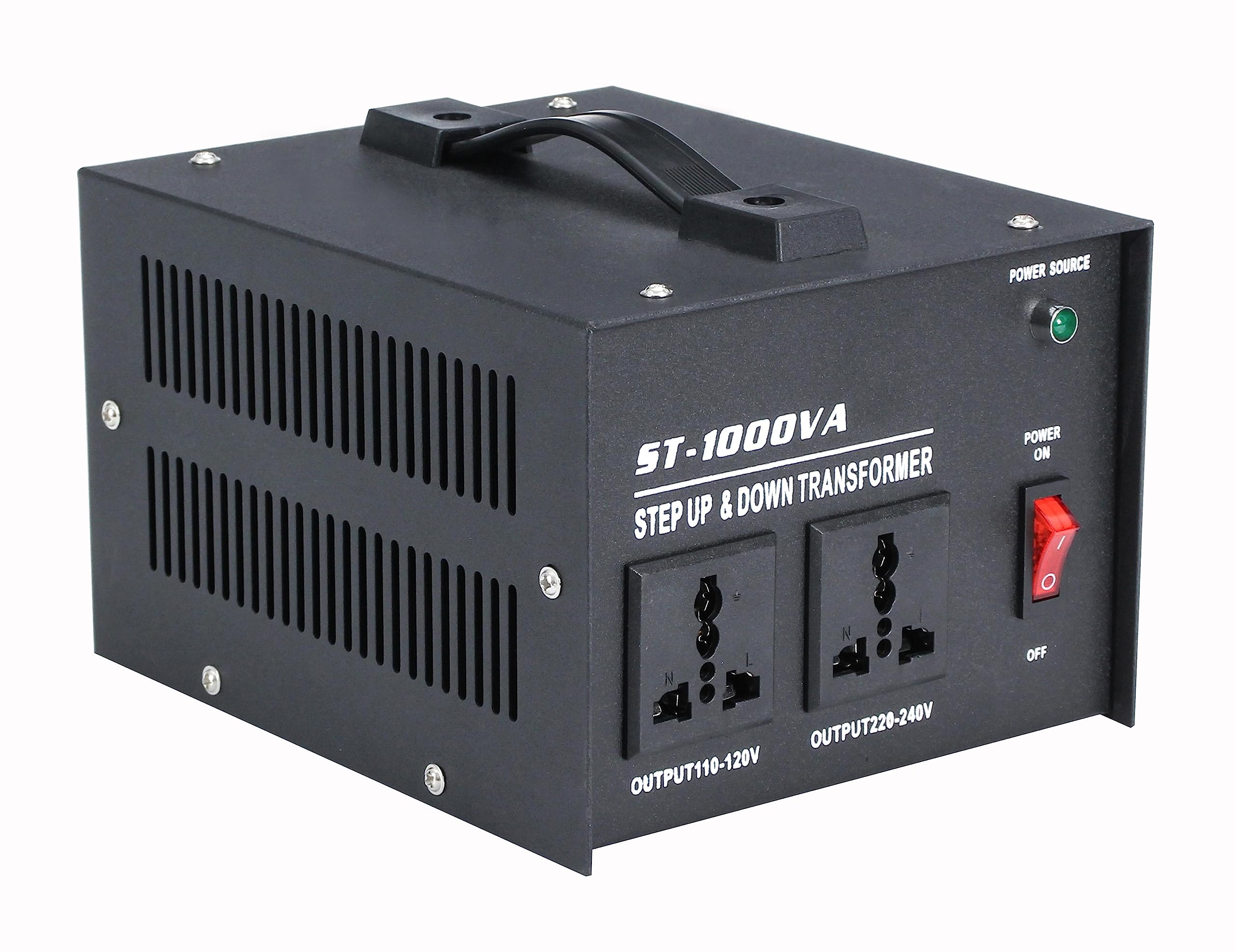 tonchean 1000W Voltage Converter UK to US & US to UK Toroidal Core Step Up & Down Voltage Transformer Output 110V - 120V & 220V - 240V Voltage Converter with UK Standard Plug Circuit Break Protection