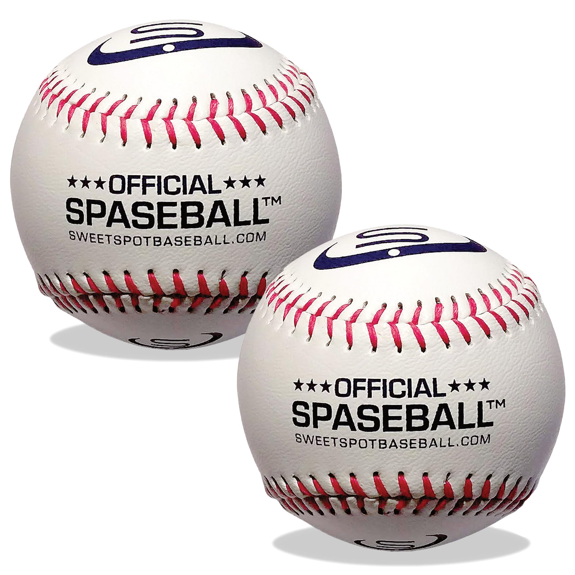 Photo 1 of (14 PACK VARIETY) SweetSpot Plastic Baseball Spaseball 2pk | Set of 2 Backyard Plastic Baseballs for Youth, Kids, Teens, and Adults