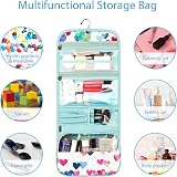 FINPAC Portable Toiletry Wash Bag Large Water Resistant Hanging Organizer view 2