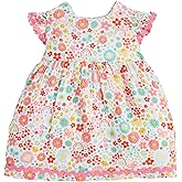 Mud Pie Baby-Girls Children's Rainbow Floral Baby Dress