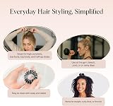 Kitsch Spiral Hair Ties Brunette 8pc No Damage Creaseless Coil Ponytail Holders view 6