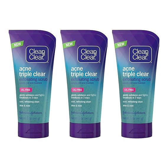 clean and clear triple clear cleanser