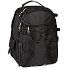 AmazonBasics Backpack for SLR/DSLR Cameras and Accessories - Black