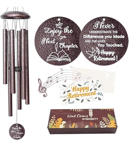 Regalo De Jubilación PRSTENLY Para Hombre O Mujer – Carillón De Viento Decorativo Con Forma De Jarra De Cerveza
