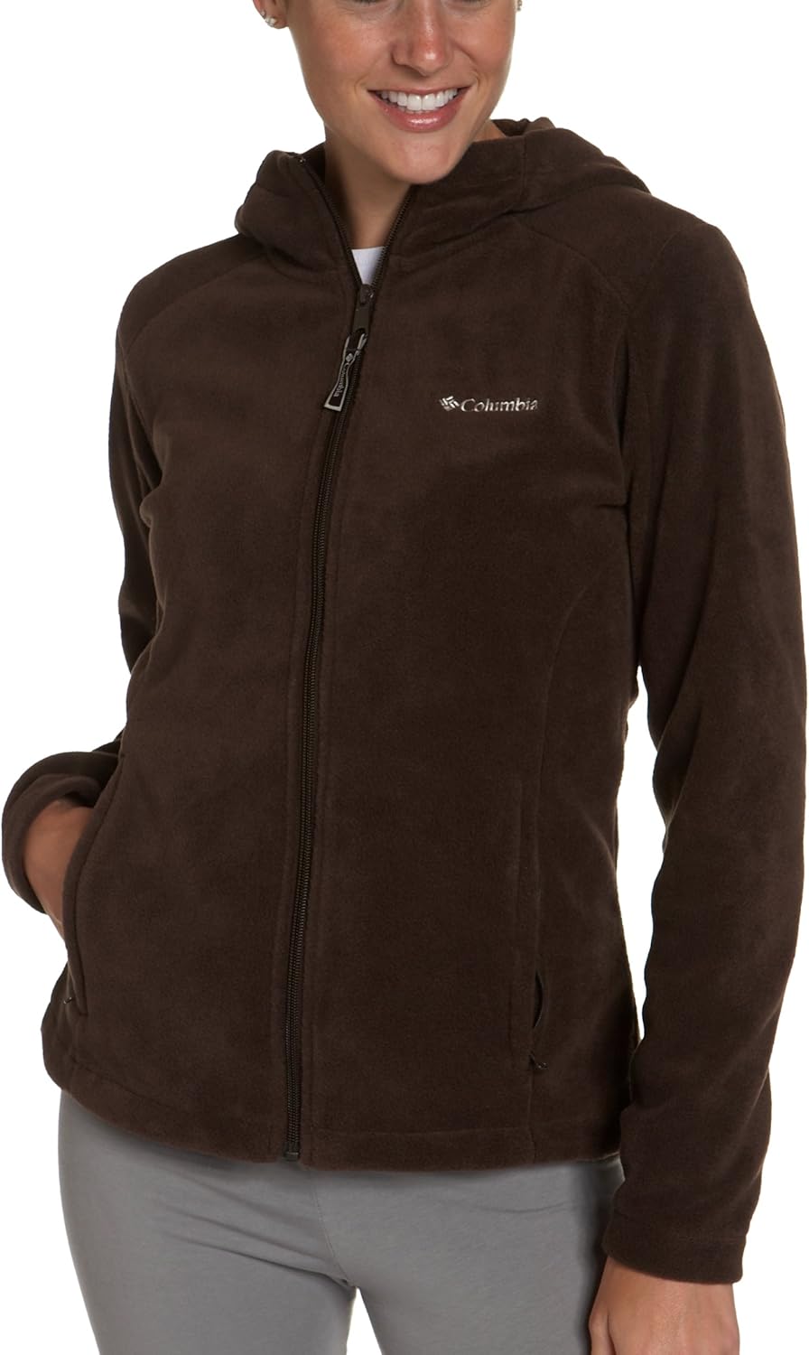 Columbia Sportswear Women's Kelly Fleece Jacket, Bark, Medium at Amazon