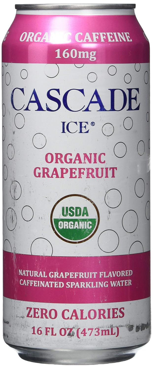Cascade Ice Organic Caffeinated Sparkling Water Grapefruit 16 Fl Oz Pack Of 12 Amazon Com Grocery Gourmet Food Cascade Ice Organic Caffeinated Sparkling Water Grapefruit 16 Fl Oz Pack Of 12 Amazon Com Grocery Gourmet Food