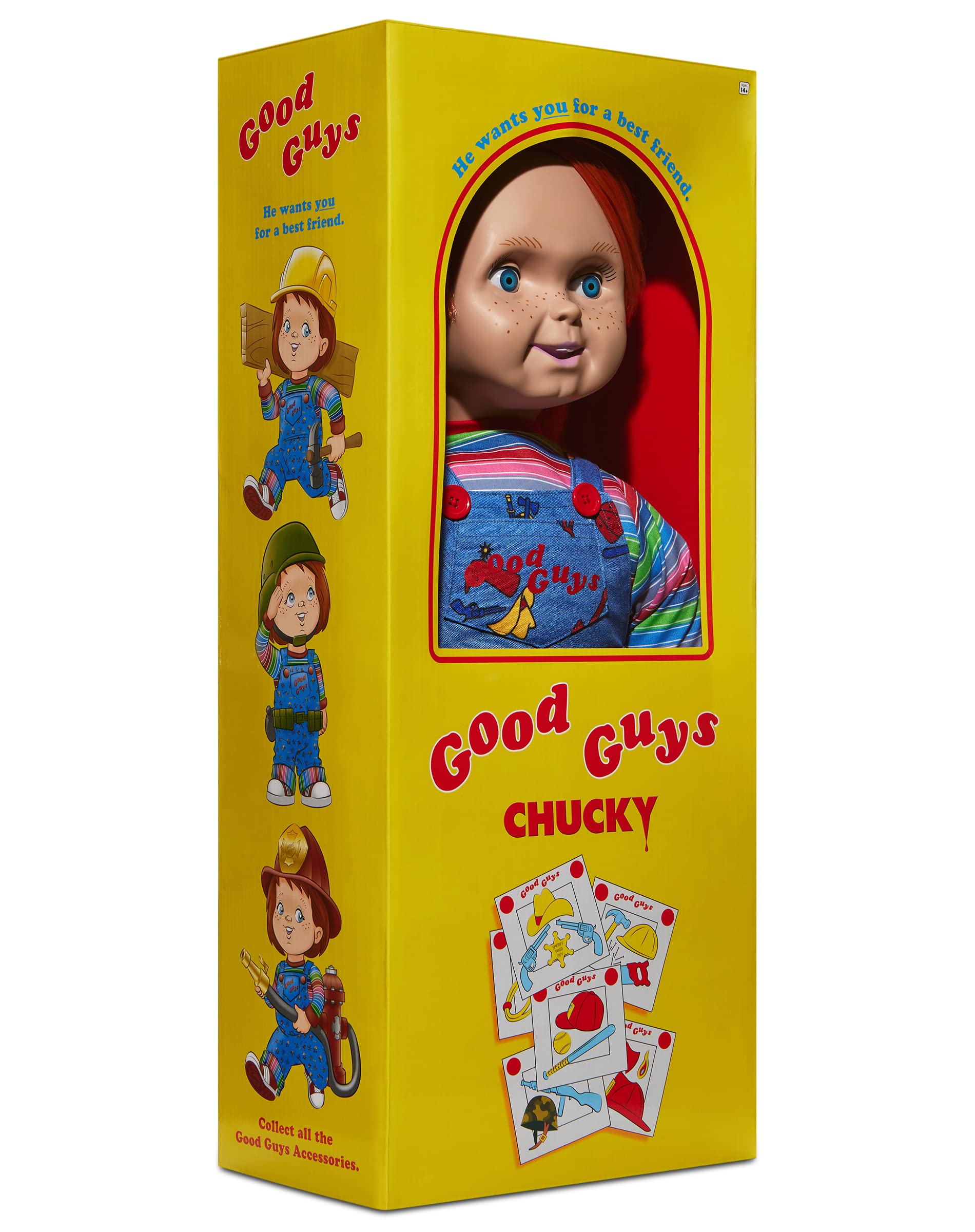 Spirit Halloween 24 Inch Chucky Good Guys Doll, Multicolor