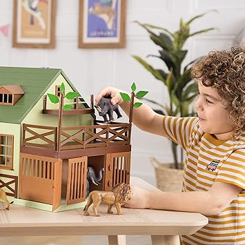 safari wildlife animal care terra playset