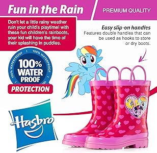 my little pony rain boots