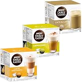 Nescaf&eacute; Dolce Gusto Cream Set: Latte Macchiato, Cappuccino, Au Lait, 3 x 16 Capsules
