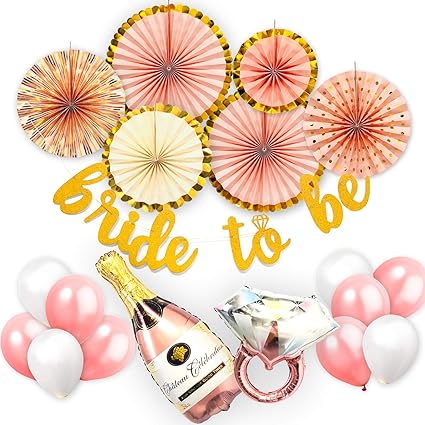 Amazon Com Party Inspo Bride To Be Decorations Bridal Shower