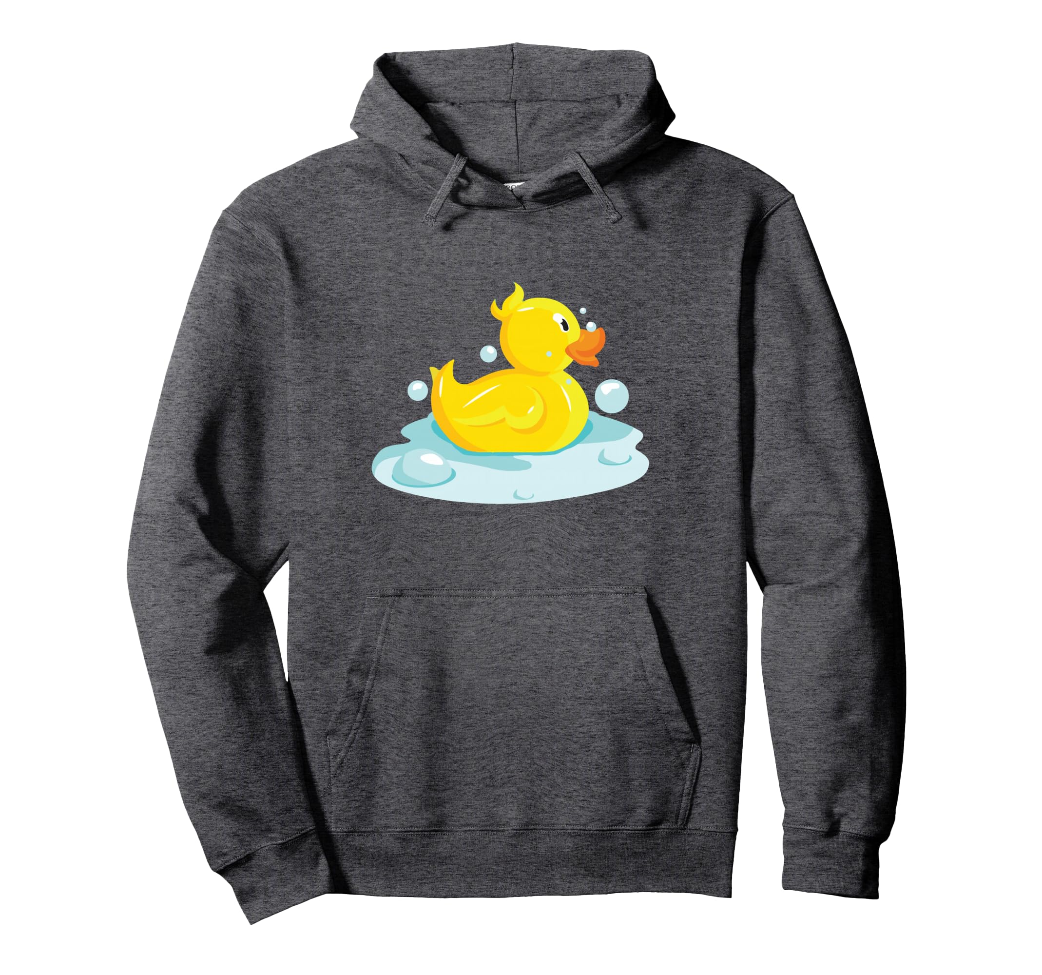 Cute Yellow Duck Rubber Ducky Duckie Bathtub Party Day Gift Pullover Hoodie