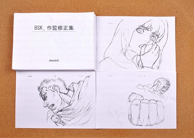 Amazon ベルセルク黄金時代編 作監修正 設定資料 制作資料 1枚 東京書販 アニメ 萌えグッズ 通販