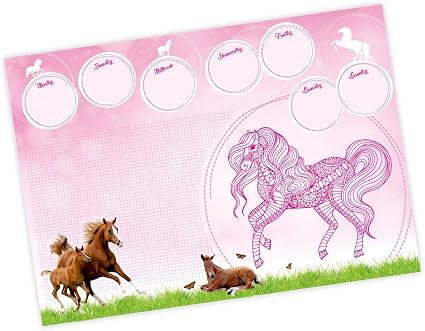 Sous Mains Cheval Amazon Fr Fournitures De Bureau
