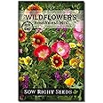 Sow Right Seeds - Wildflowers Seeds Mix for Planting in Southwest - Non-GMO Heirloom Varieties to Grow a Wild Flower Garden - Perennial and Annual Flowers to Attract Pollinators - Colorful Blooms (1)