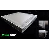 Eglo Wand-/ Deckenleuchte LED Modell Auriga / Stahl nickel-matt / Glas