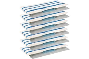 F FLAMMI Flammi Reusable Mop Pad Refills Compatible with Shark Vacmop VM252 VM250 VM200, Vacuum Mop Pad Refills (6 Sets)