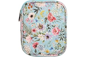 QZLKNIT Crochet Hook Case, Portable Crochet Needle Case, Crochet Hook Organizer Storage Bag for Knitting Needles and Other Accessories (Bag Only)