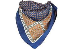 EIysee 27.5 Inches Satin Head Scarf -Hair Scarf Silk Head Scarf Silk Bandana Silk Hair Wrap Neck Scarf for Women Men